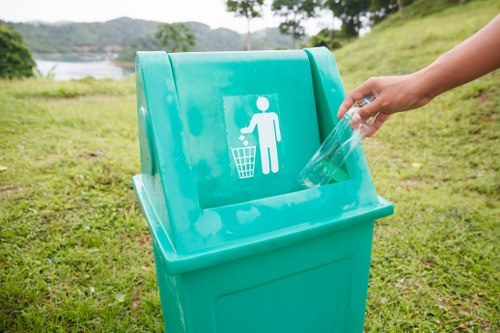 Professional waste management team ensuring sustainability